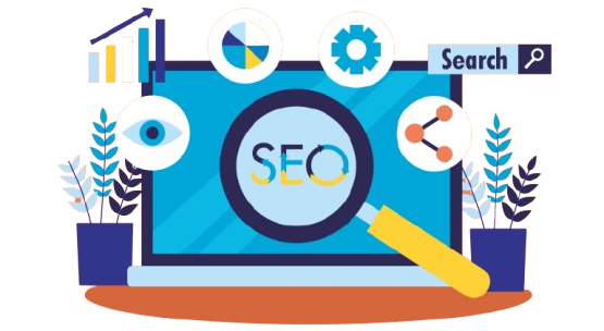 SEO experts analyzing website rankings and analytics